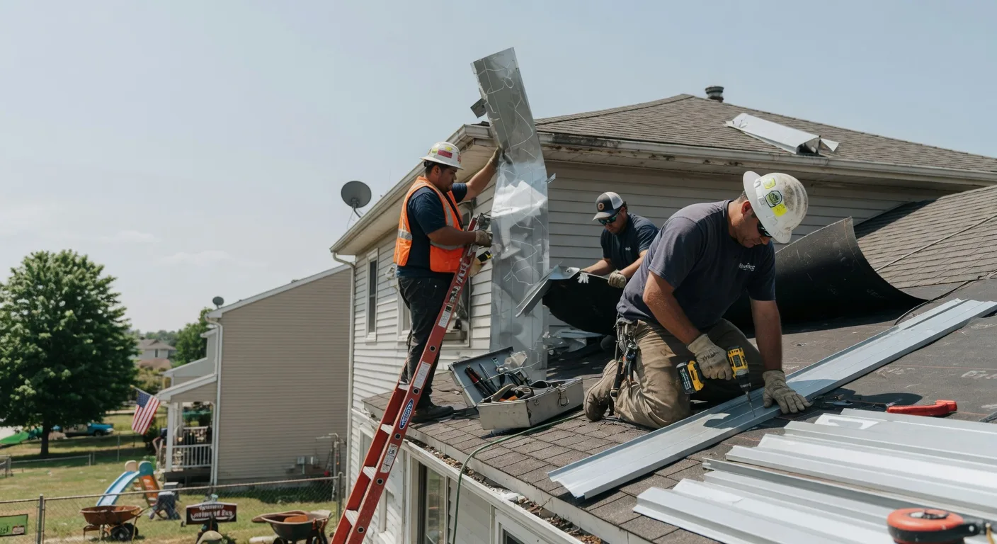 Metal Roof Repair in Ryderwood, WA